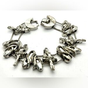 Ballerina Bracelet - Silver Tone